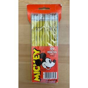 Vintage Walt Disney Productions 10 Pack Mickey Pencils